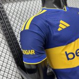 26-27 Boca Juniors Home Player Version Soccer Jersey