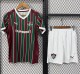 26-27 Fluminense Home Kids Soccer Jersey