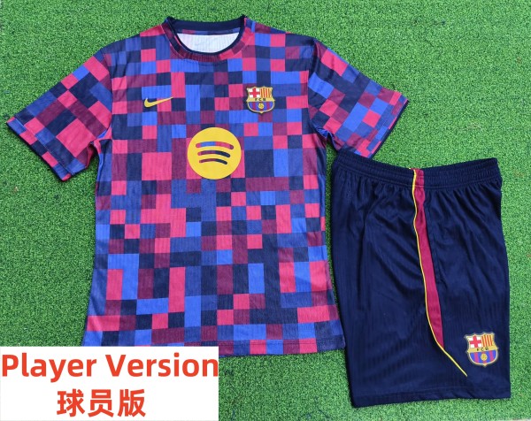 26-27 BAR High Quality Player Version Training Short Suit  (球员套装)