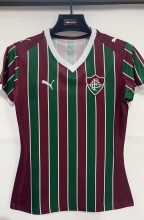 26-27 Fluminense Home Women Fans Soccer Jersey (女)