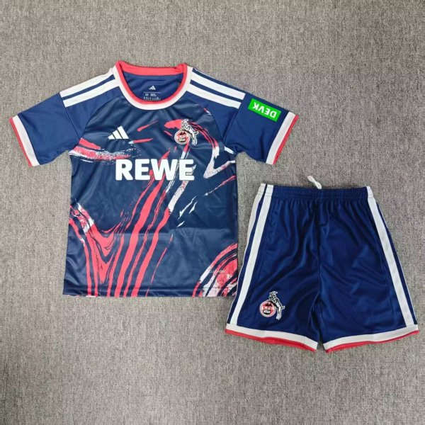 26-27 FC Köln Third Kids Soccer Jersey