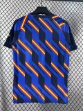 26-27 Spain Blue Training shirts  (With 2 Star)*两颗星