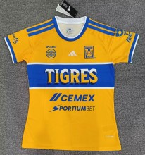 26-27 Tigres UANL Home Women Fans Soccer Jersey (女)