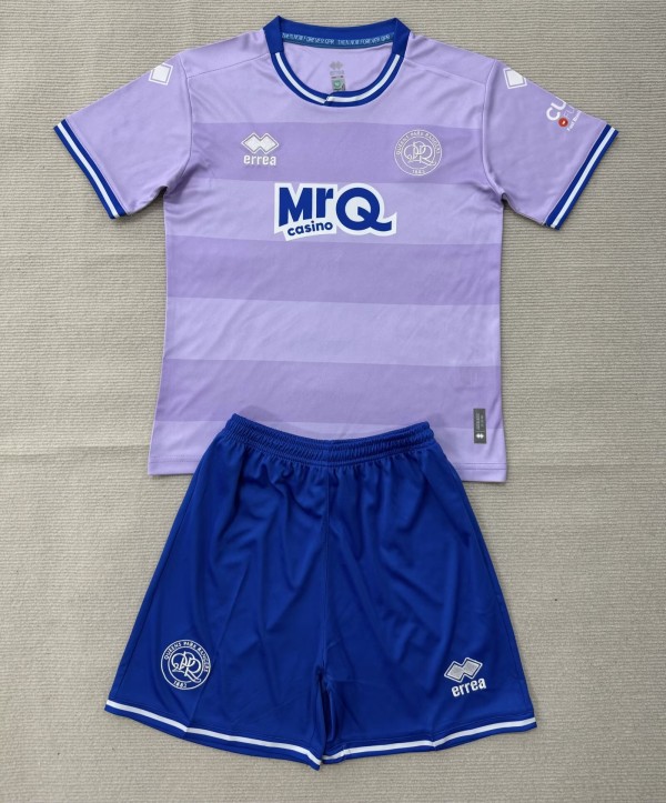 26-27 Queen's Park Away Kids Soccer Jersey