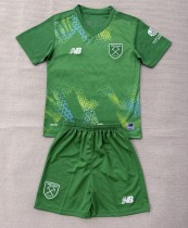26-27 West Ham Green GoalKeeper Kids Soccer Jersey