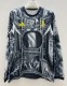 25-26 JUV Black Special Edition Long sleeves Fans Training shirts