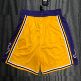 LAKERS Yellow Edition Top Quality NBA Pants