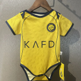 25-26 AL-Nassr Home Baby Infant Crawl Suit 1:1 Thai Quality