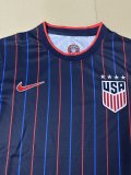 25-26 USA Away Fans Soccer Jersey*带星