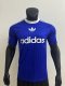 2025 AD Casual Blue Player Version Training shirts *三叶草