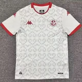 25-26 Tunisia Away Fans Soccer Jersey