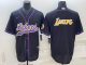 2025 MLB Los Angeles Lakers New Pattern Jersey