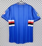 2000-2001 Sampdoria Home Retro Soccer Jersey