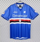 2000-2001 Sampdoria Home Retro Soccer Jersey