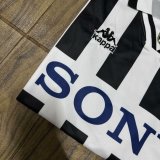 1995-1996 JUV Home Long Sleeve Retro Soccer Jersey