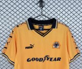 1998-1999 Wolves Home Retro Soccer Jersey