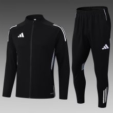 2025 AD Black Jacket Tracksuit 