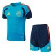 2026 Spain Blue High Quality Player Version Training Short Suit (球员套装)