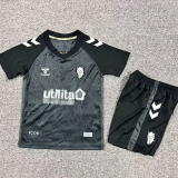 25-26 Sunderland Third Kids Soccer Jersey 1:1 Thai Quality