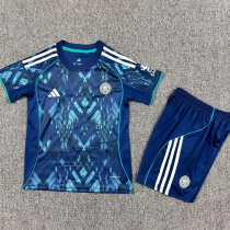 25-26 Leicester City Away Kids Soccer Jersey 1:1 Thai Quality
