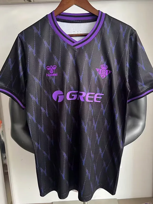 25-26 Real Betis Black Special Edition Fans Soccer Jersey