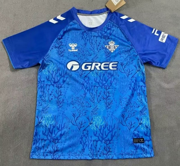 25-26 Real Betis Blue Special Edition Fans Soccer Jersey