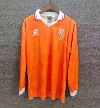 1993 Netherlands Long sleeves Retro Soccer Jersey