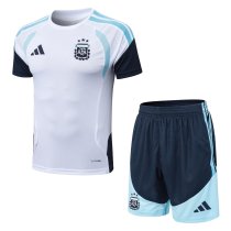 2026 Argentina White High Quality Player Version Training Short Suit (球员套装)