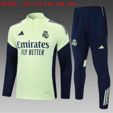 25-26 RMA High Quality Kids Half Pull Tracksuit