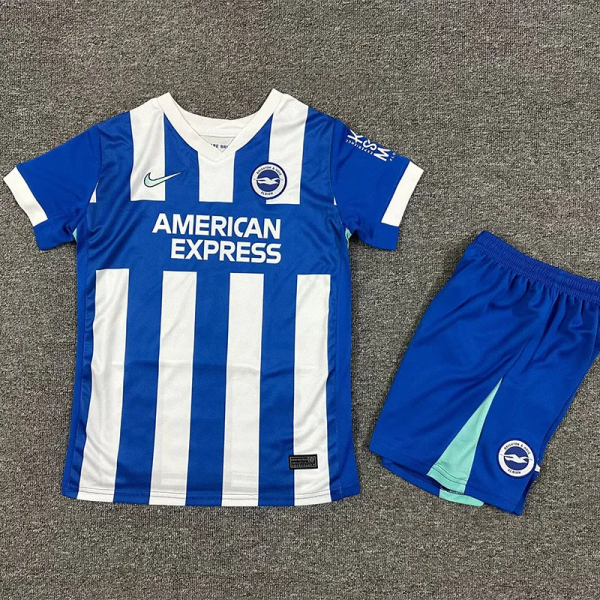 25-26 Brighton Home Kids Soccer Jersey