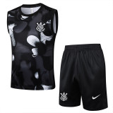25-26 Corinthians High Quality Tank Top And Shorts Suit