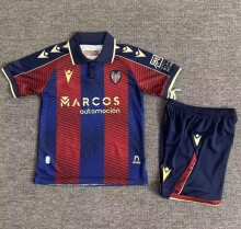 25-26 Levante UD Home Kids Soccer Jersey
