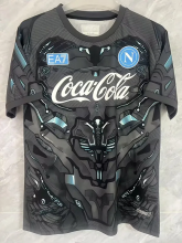 25-26 Napoli Black Grey Training Shirts
