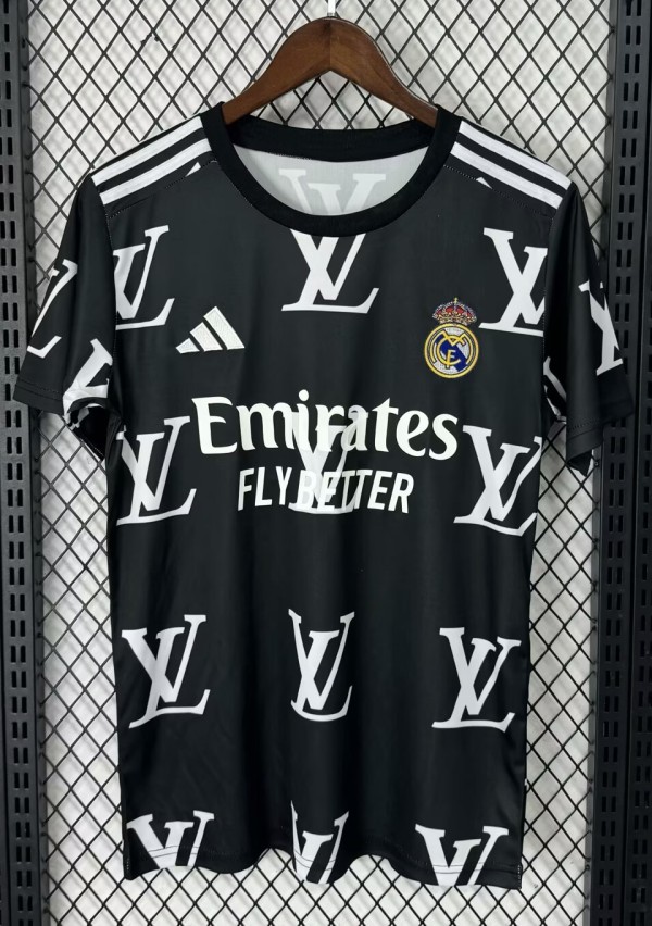 25-26 RMA Black Special Edition Fans Training Shirts *L