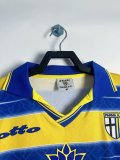 1998-1999 Parma Home Long sleeves Retro Soccer Jersey