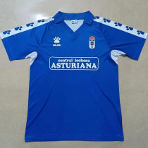 1990-1991 Real Oviedo Home Retro Soccer Jersey