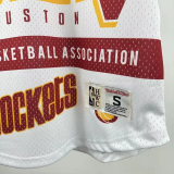 2026 ROCKETS White Retro High Quality Casual T-Shirt #MN