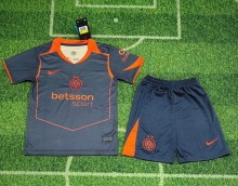 25-26 INT Third Kids Soccer Jersey 1:1 Thai Quality