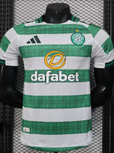 25-26 Celtic Home Player Version Soccer Jersey