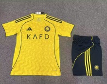 25-26 AL-Nassr Home Adult Suit 1:1 Thai Quality