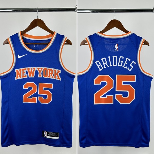 24-25 KNICKS Top Quality Hot Pressing NBA Jersey