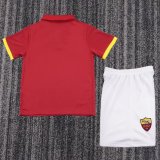 2014-2015 Roma Home Retro Kids Soccer Jersey