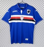 2015-2016 Sampdoria Home Retro Soccer Jersey