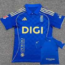 25-26 Real Oviedo Home Fans Soccer Jersey 1:1 Thai Quality