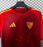 25-26 Sevilla Red Training shirts