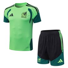 2026 Mexico Green High Quality Player Version Training Short Suit (球员套装)