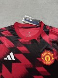 25-26 Man Utd Red Black Fans Training shirts