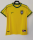 1998 Brazil Home Retro Soccer Jersey*耐克标无蓝边