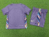 2024 Englande Europe Cup Away Player Version Kids Soccer Jersey
