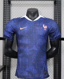25-26 France Home Player Version Soccer Jersey